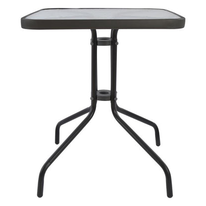 Table Figo metallic Grey 60x60x72 cm HM5035.01