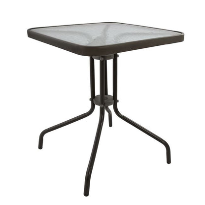 Table Figo metallic Brown 60x60x72 cm HM5035.02 image 1