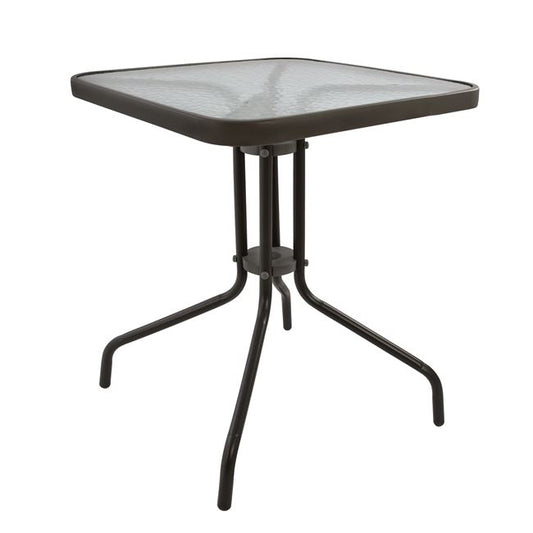 Table Figo metallic Brown 60x60x72 cm HM5035.02 image 1