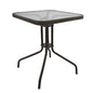 Table Figo metallic Brown 60x60x72 cm HM5035.02 image 1