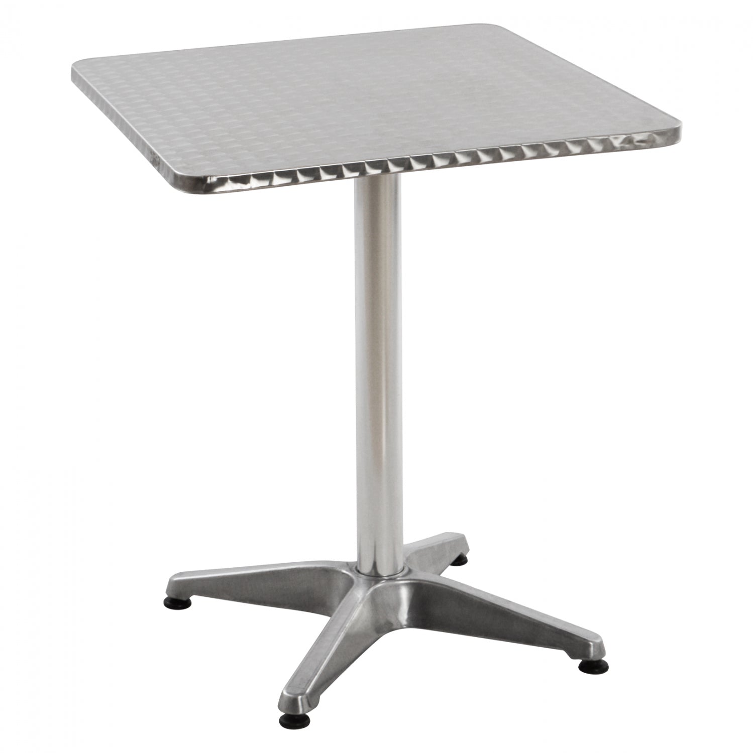 Rectangular Table Frodo Aluminum 60x60x72Η cm  4legs HM5016 image 1