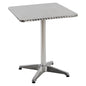 Rectangular Table Frodo Aluminum 60x60x72Η cm  4legs HM5016 image 1
