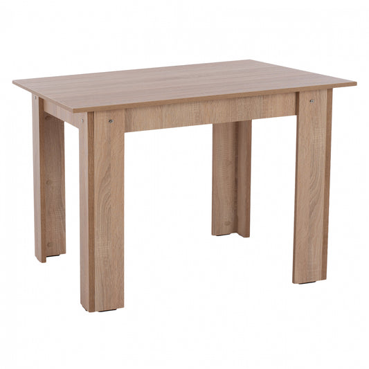 KITCHEN TABLE HM2428.01 KELVIN SONOMA OAK110x80x77Yec. image 1