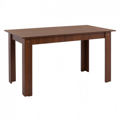 KITCHEN TABLE KELVIN, WALNUT, ΗΜ2429.04, 140x80x77H cm. image 1