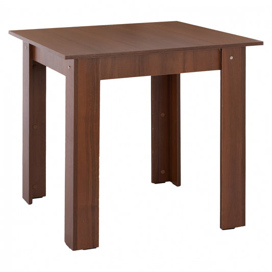 KITCHEN TABLE KELVIN HM2427.04, 80x80x77H, WALNUT image 1