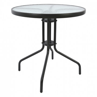 Table Metallic Grey '70x70 HM5146.01 image 1