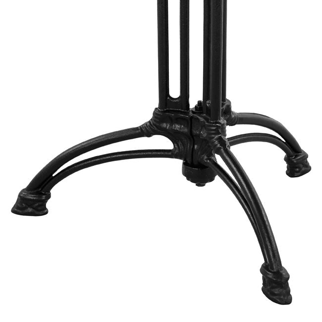 Table with 3 legs from cast iron HM5611 with marble 70x70