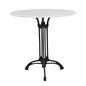 Table with 3 legs Base from cast iron with Marble '70x74cm image 1