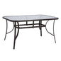 Table Metallic Brown 150X90Χ72 HM5145.02 image 1