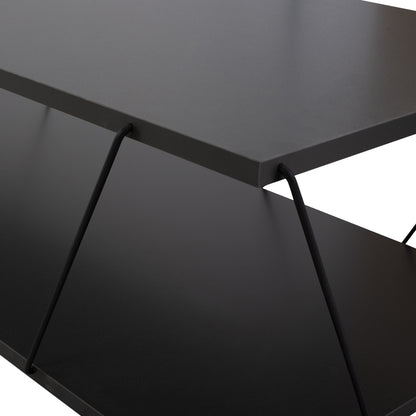 Кафе маса TARS с модерно оформление и сив меламин 120Х50Х30Hcm
