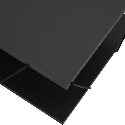 Кафе маса TARS с модерно оформление и сив меламин 120Х50Х30Hcm