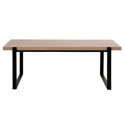 Кафе маса ШАБЕН с MDF плот и метална основа