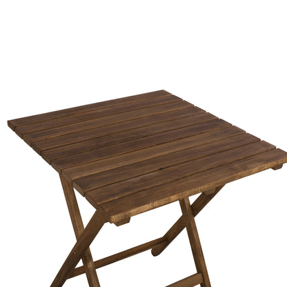 Трапезарна Масичка Limnos 70x70x75cm от Масивно Дърво