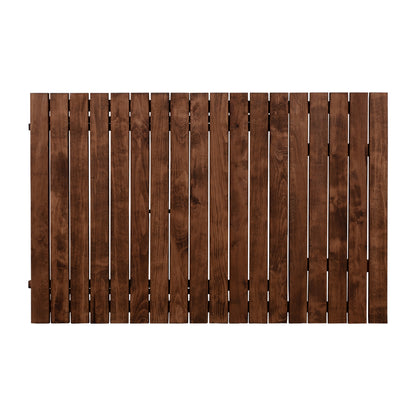 Director's Table Limnos Solid Wood Impregnation Walnut HM5649.01 120x80x75cm