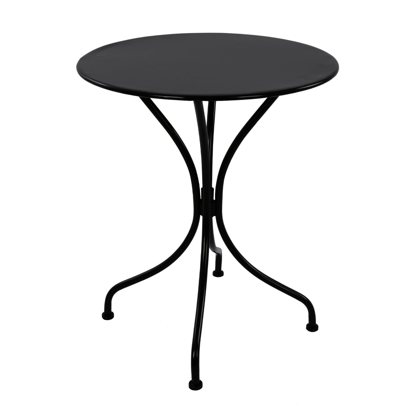 TABLE METALLIC ROUND HM5104.14 BLACK Φ60x72Hcm. image 1