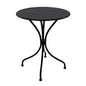 TABLE METALLIC ROUND HM5104.14 BLACK Φ60x72Hcm. image 1