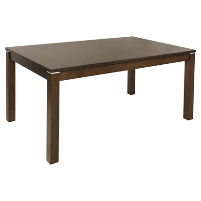 Dining Table TABITHA 150+(44)x90x75 cm EXTENDABLE wooden walnut HM0066.01 image 1
