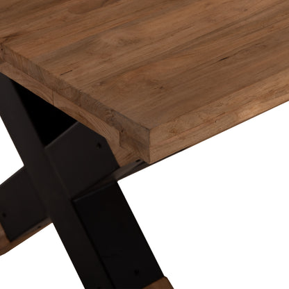 Трапезарна Масата KATTE от Рециклиран ТЕАК Дървен 250x100x78Hcm