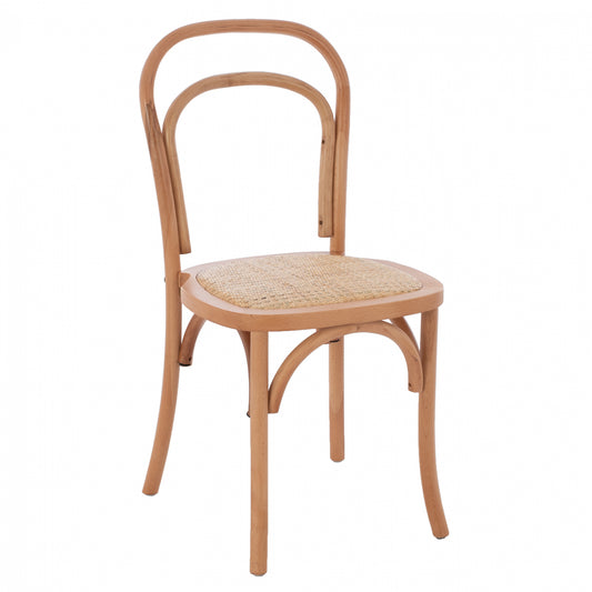 VIENNA WOODEN CHAIR FROM BEECH WOOD TO NATURAL HM8644.01 45x54x89 cm. image 1