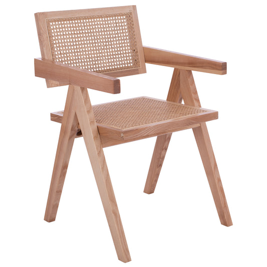 WOODEN CHAIR BLAIRE WITH ARMS HM8916.01 52x50x80Y cm. image 1